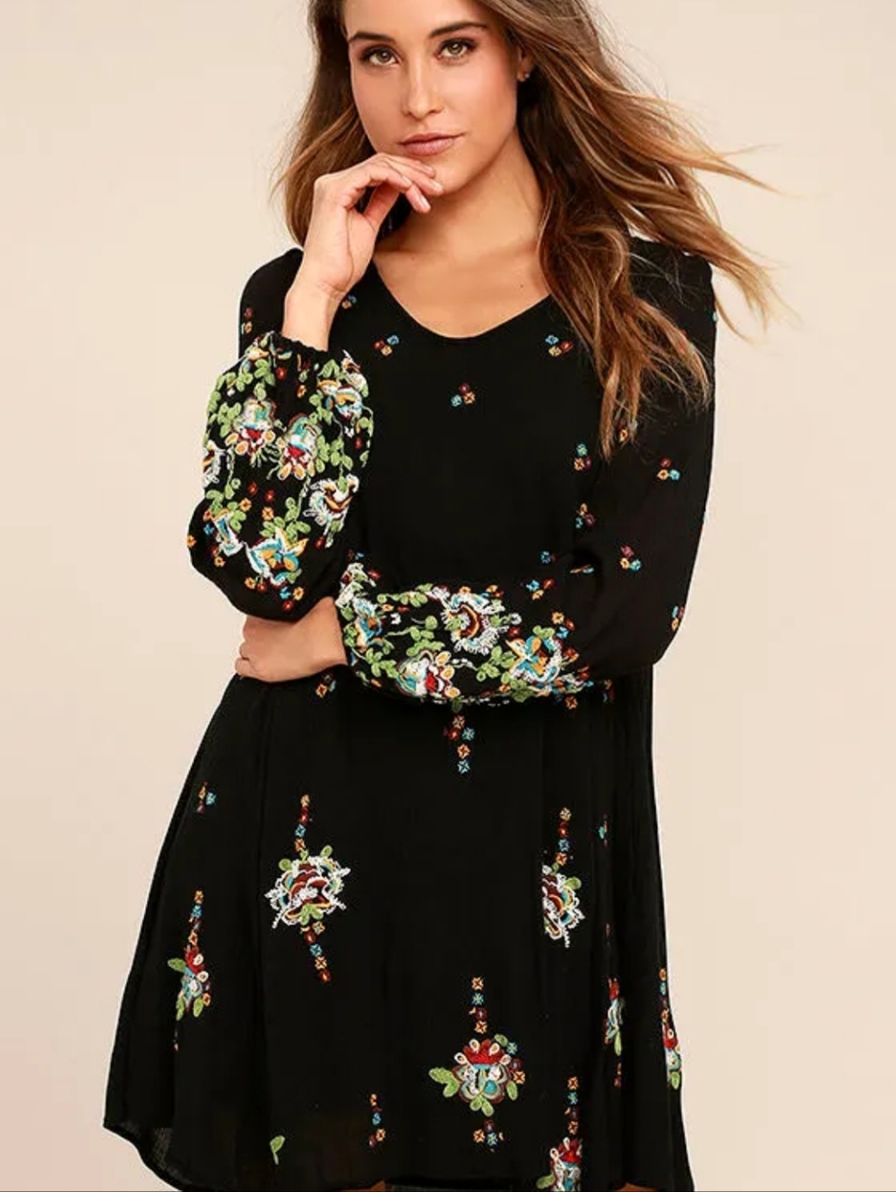 Free People Elegant Black Apparel